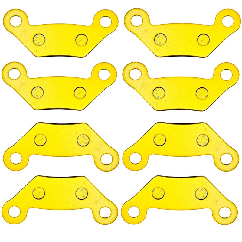 Master Chen Front Rear Brake Pads Brakes for John Deere HPX 4X4 Gator 2010-2011 - XUV Gator 620i 850 D 2010 - (625i 825i 855D 2011 Rear Only) AM141182 MC0412 - Image 2